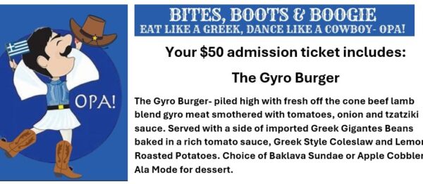 1 Admission with The Gyro Feta Burger - Image 2